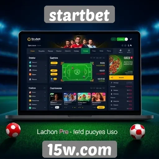 Explorando a interface do usuário do Startbet